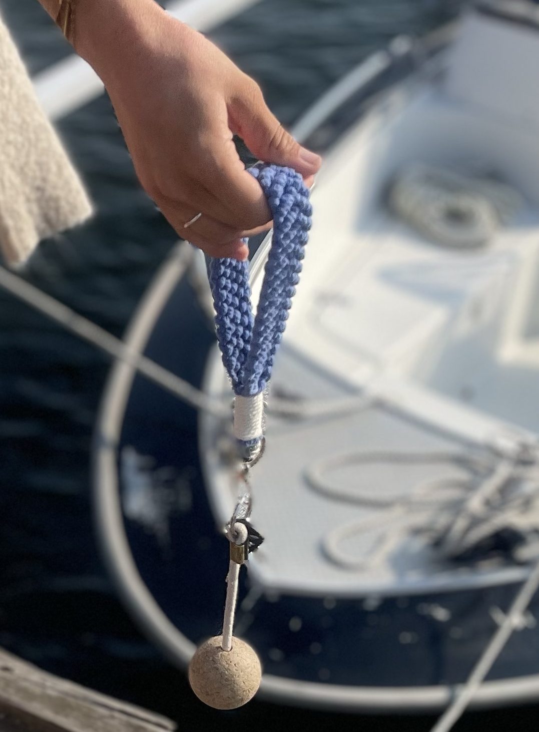 makramé
mobil rem
makramé nyckelband
nyckelband