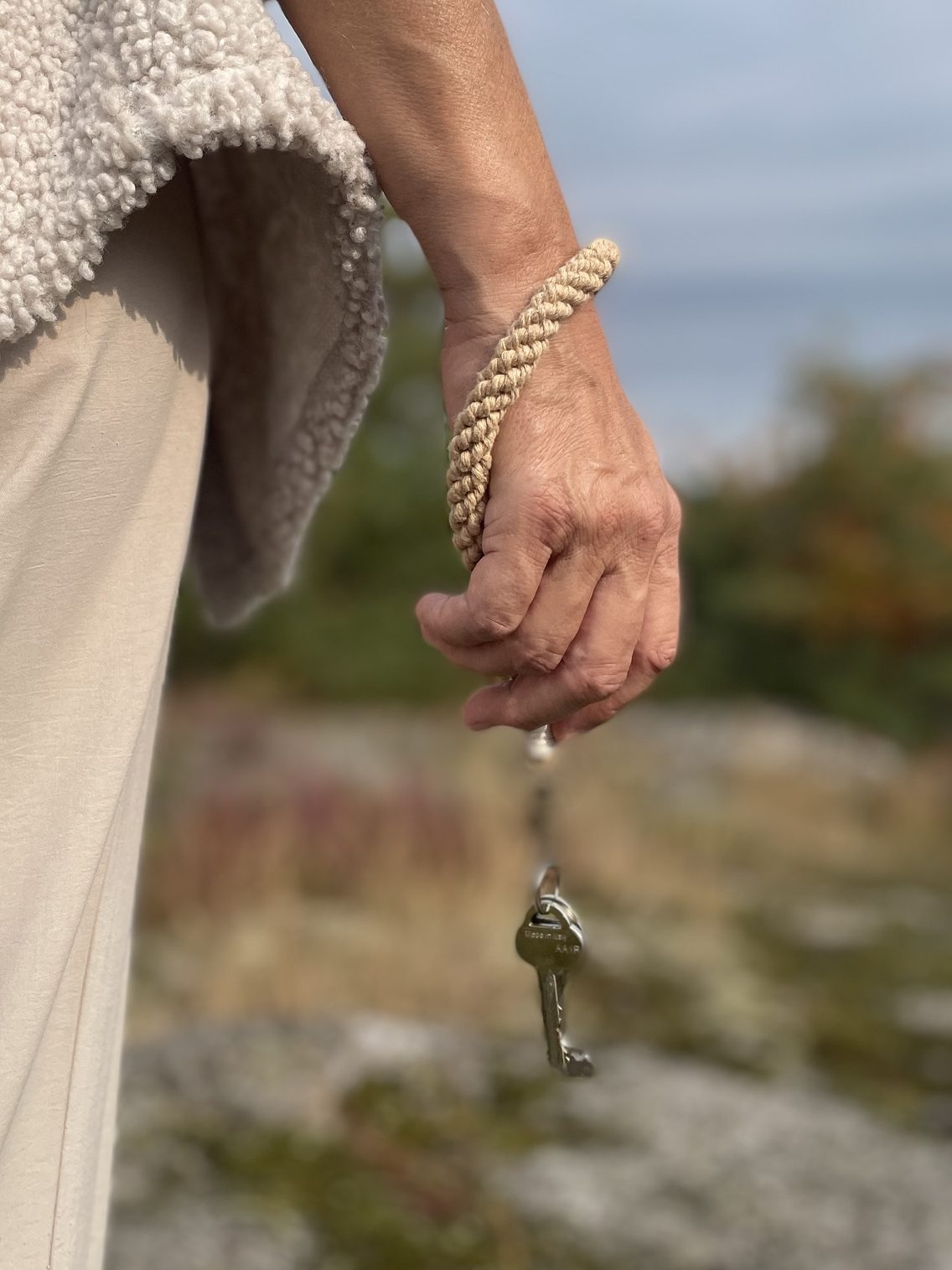 makramé
mobil rem
makramé nyckelband
nyckelband