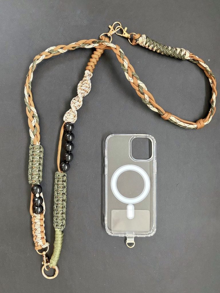 Makramé
mobil rem
makramé nyckelband